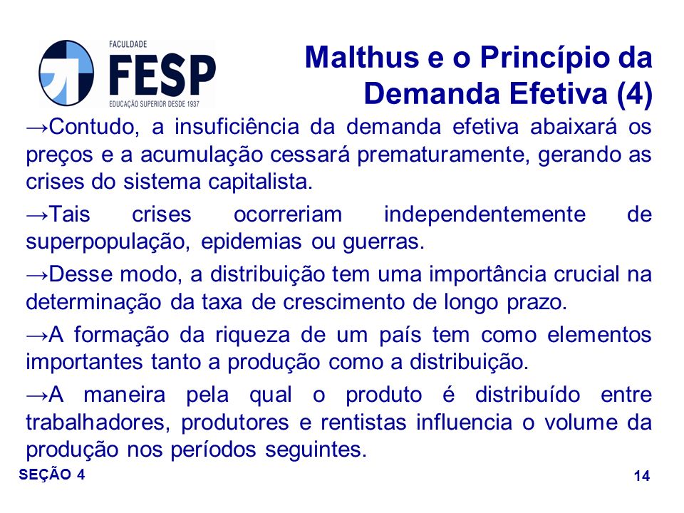 Malthus e o Princípio da Demanda Efetiva (4)
