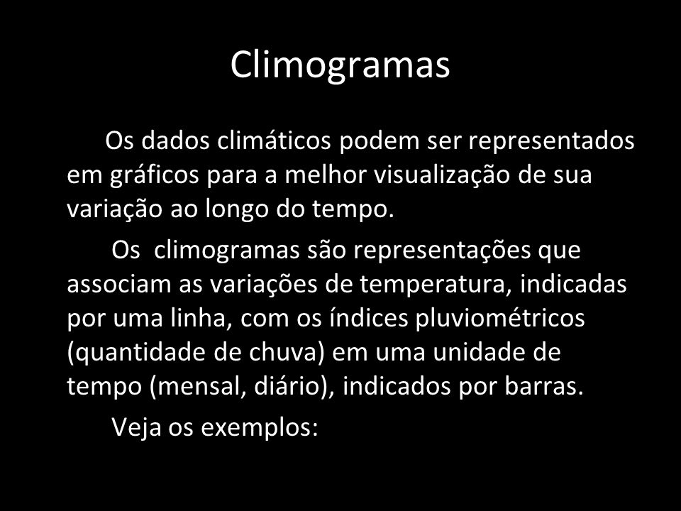 Climogramas