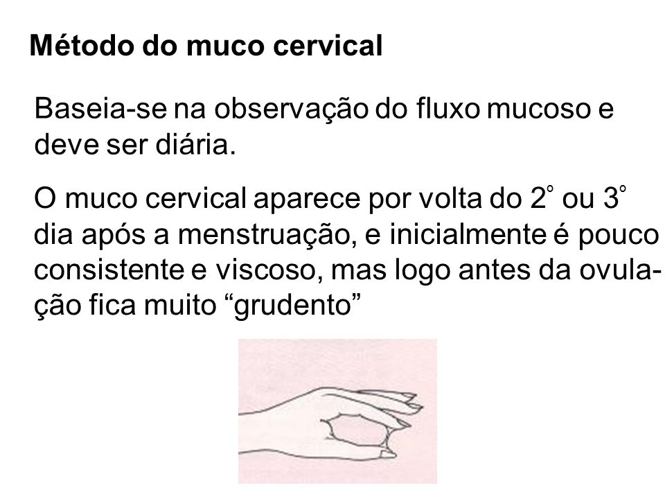 Método do muco cervical