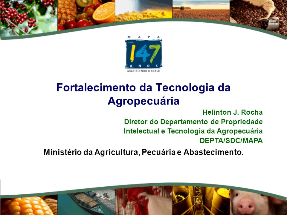 Fortalecimento da Tecnologia da Agropecuária