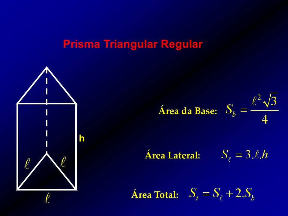 Prisma Triangular Regular