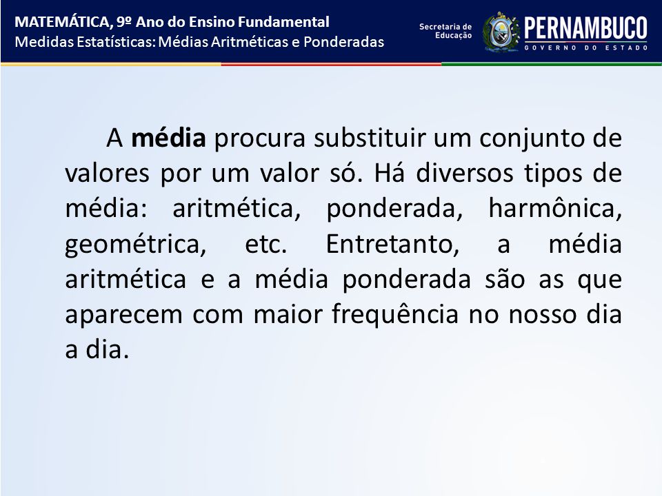 Ensino Fundamental, 9° ano - ppt carregar