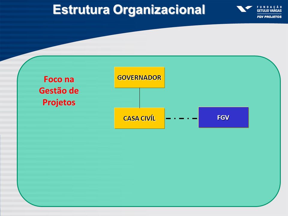 Estrutura Organizacional Foco na Gestão de Projetos