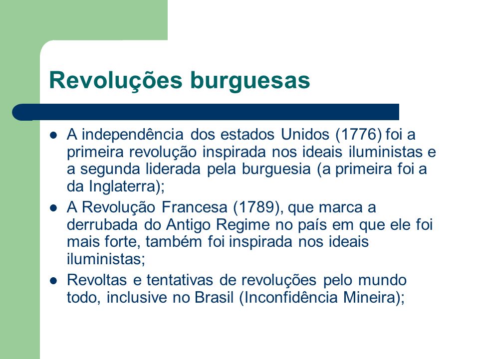 Revoluções burguesas