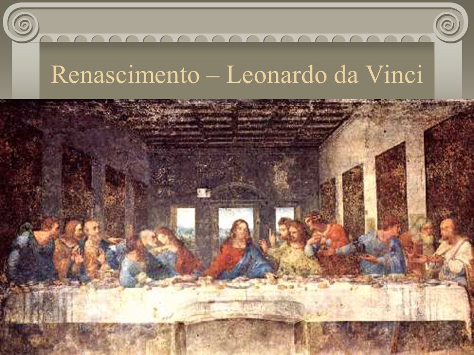 Renascimento – Leonardo da Vinci