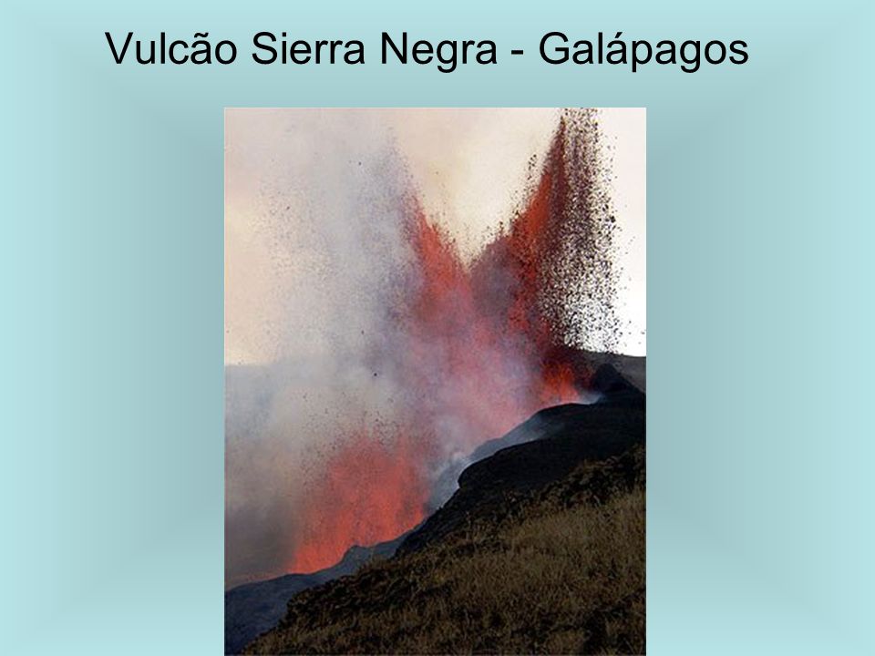 Vulcão Sierra Negra - Galápagos