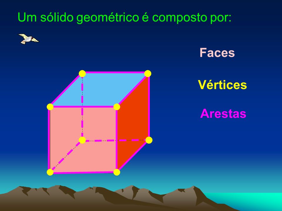 Um sólido geométrico é composto por: