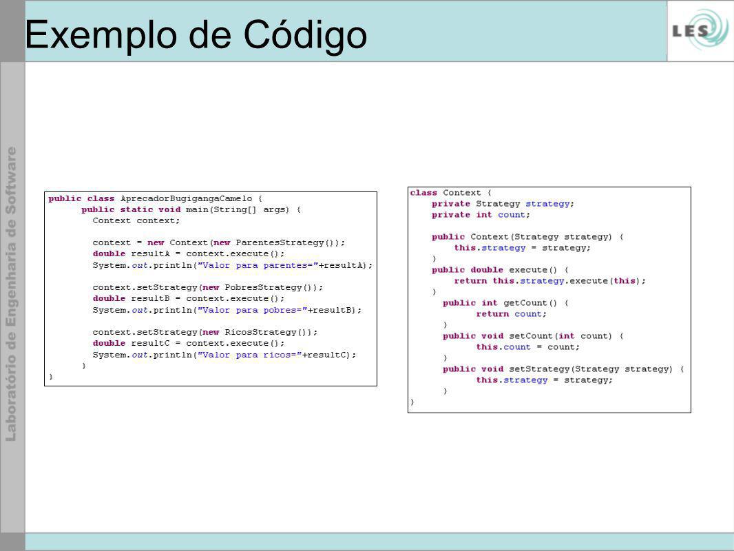 Exemplo de Código