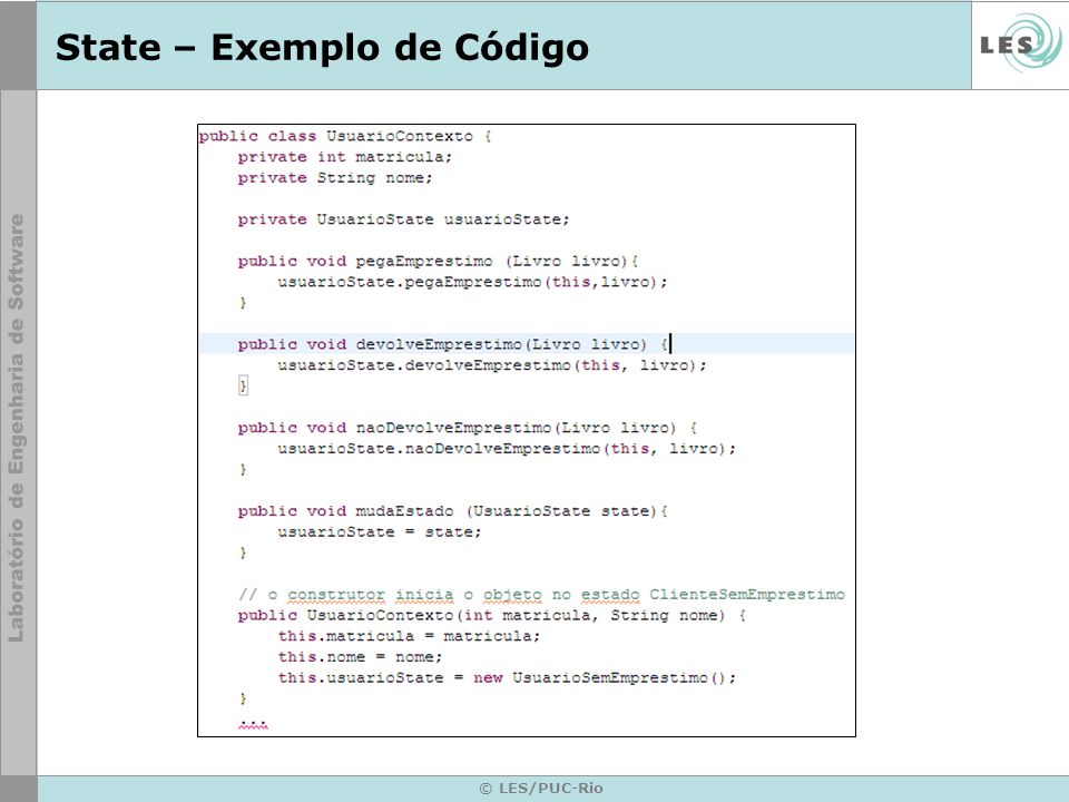 State – Exemplo de Código