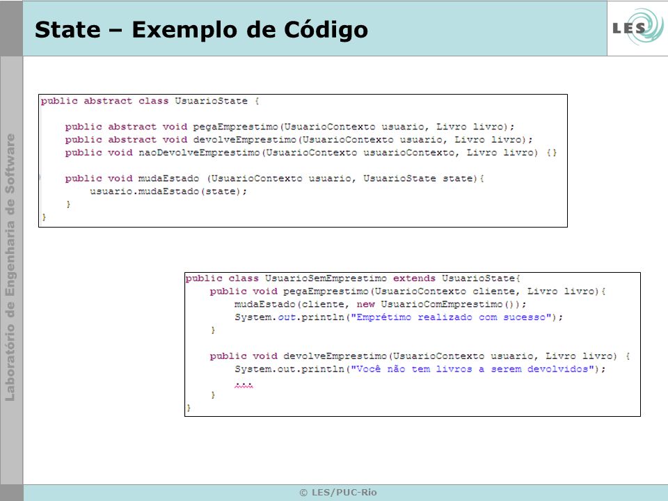 State – Exemplo de Código