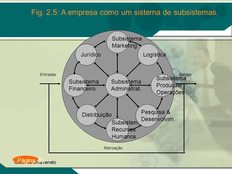 Fig. 2.5: A empresa como um sistema de subsistemas.