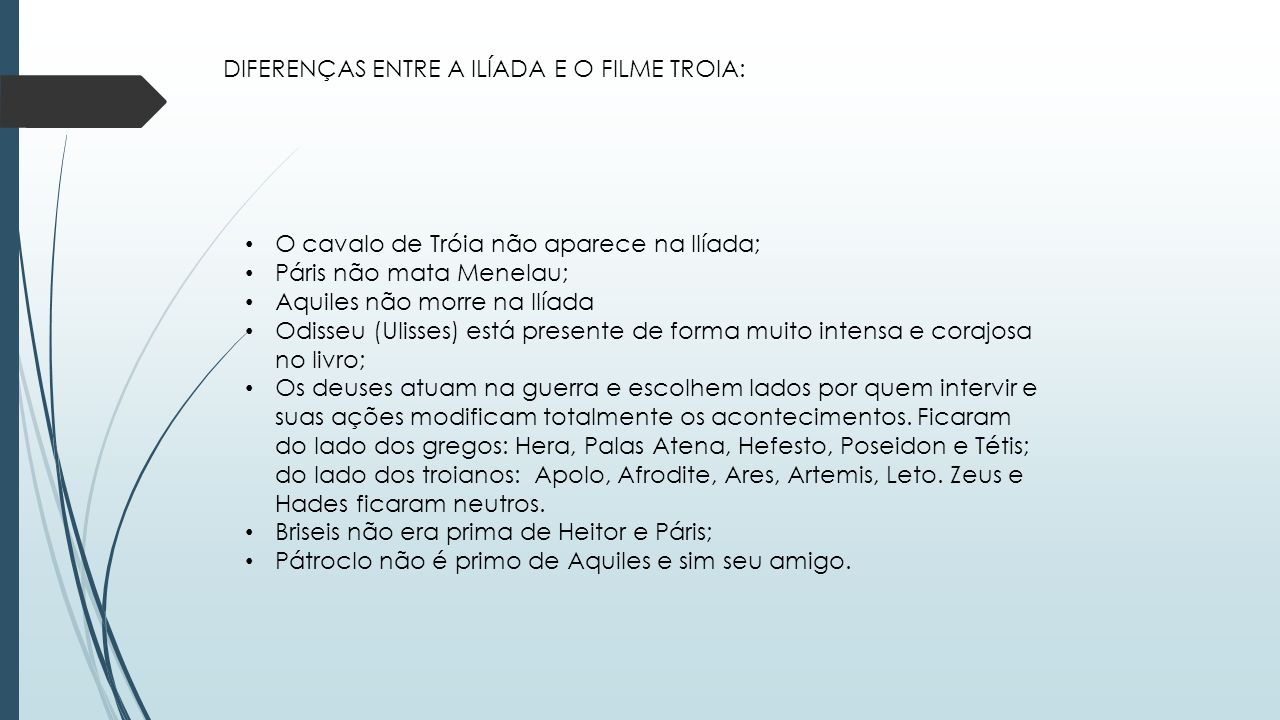 Resumo Do Filme Troia, PDF, Aquiles