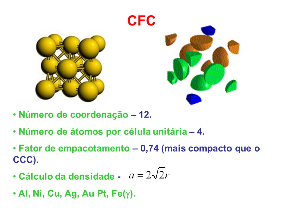 CFC Número de coordenação – 12.