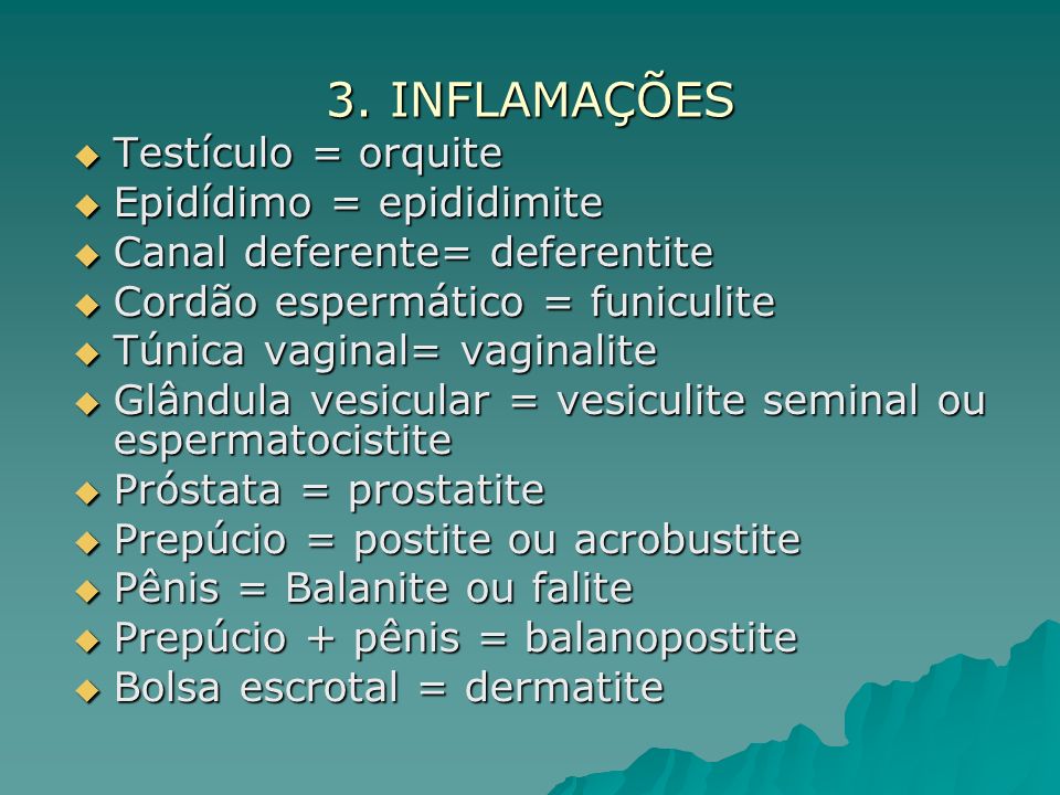 Prostatites Vesiculites