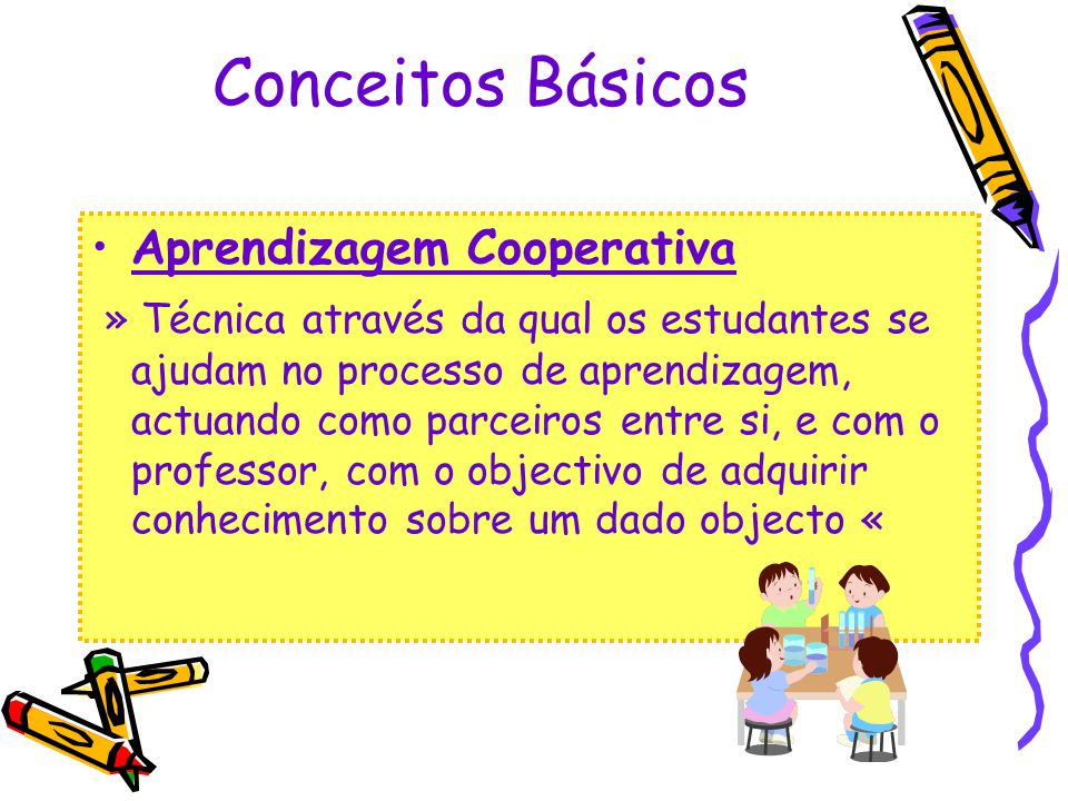 Ensino e aprendizagem cooperativa