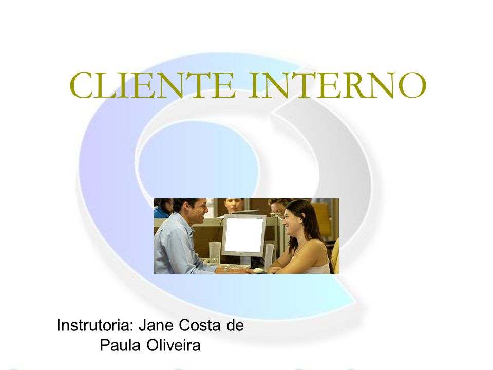 Instrutoria: Jane Costa de Paula Oliveira