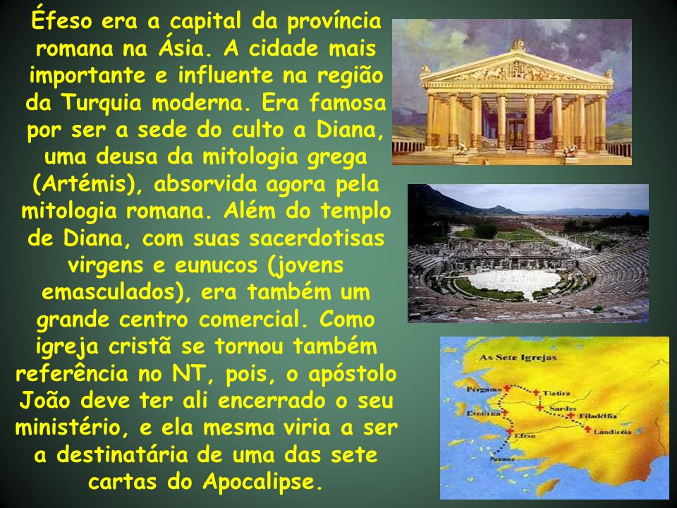 Éfeso era a capital da província romana na Ásia