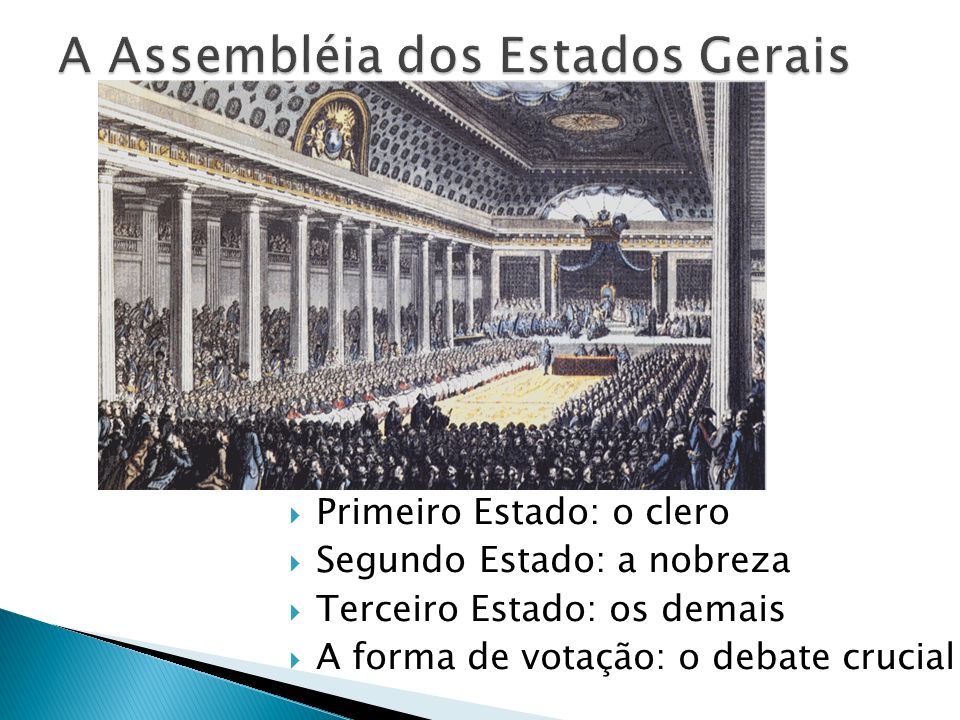A Assembléia dos Estados Gerais