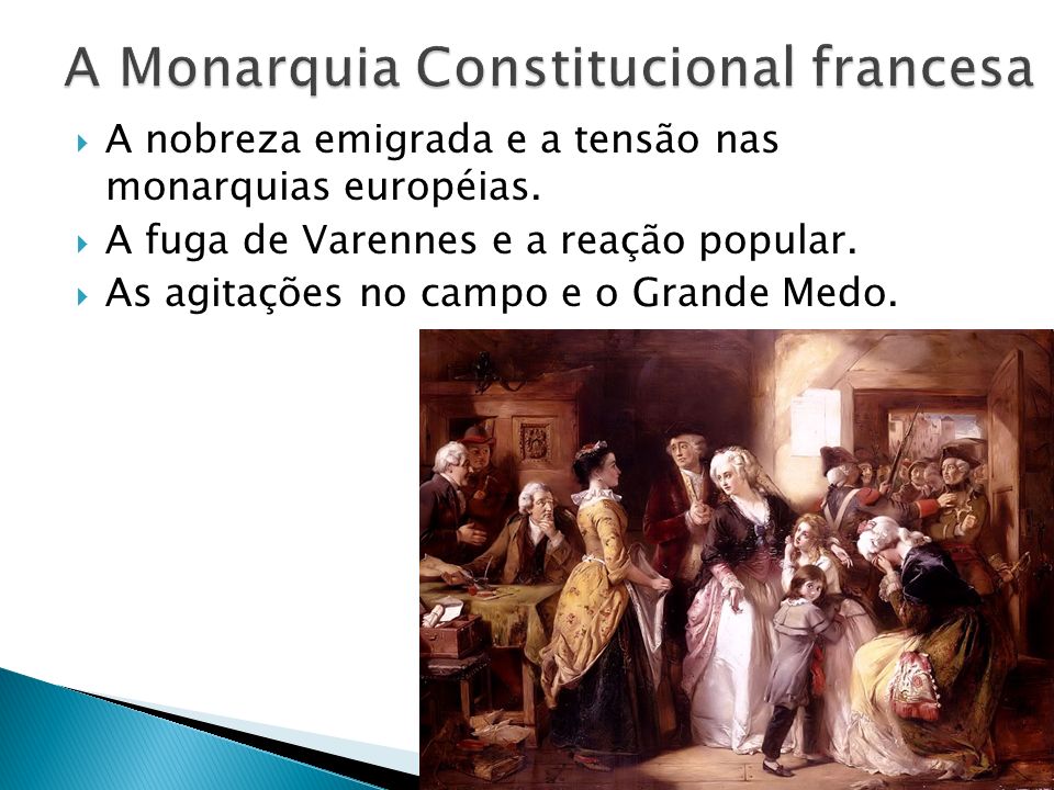 A Monarquia Constitucional francesa