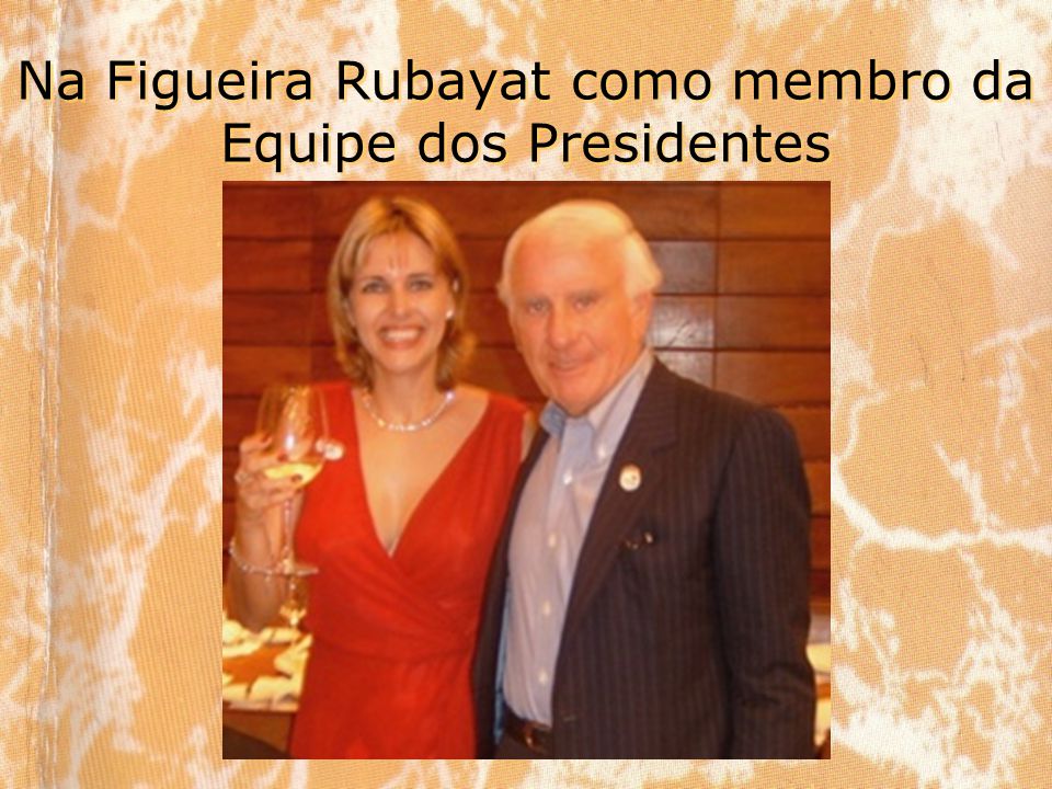 Na Figueira Rubayat como membro da Equipe dos Presidentes