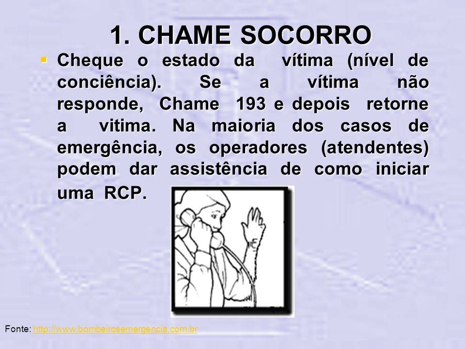 1. CHAME SOCORRO