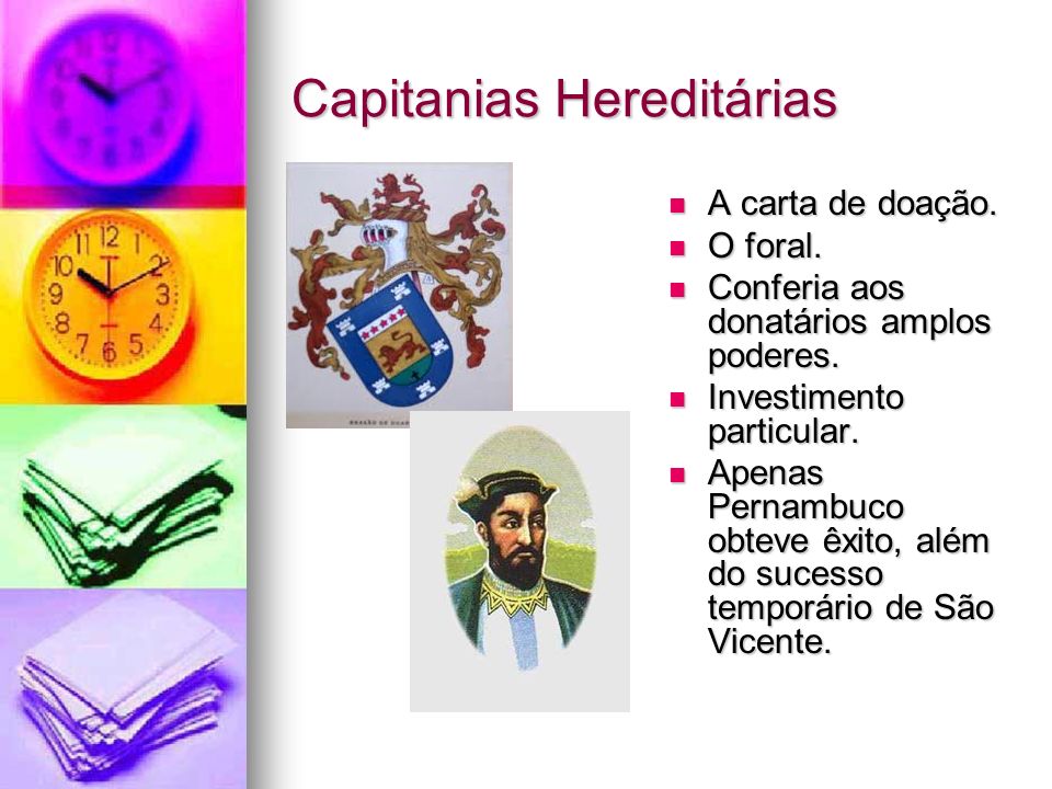 Capitanias Hereditárias