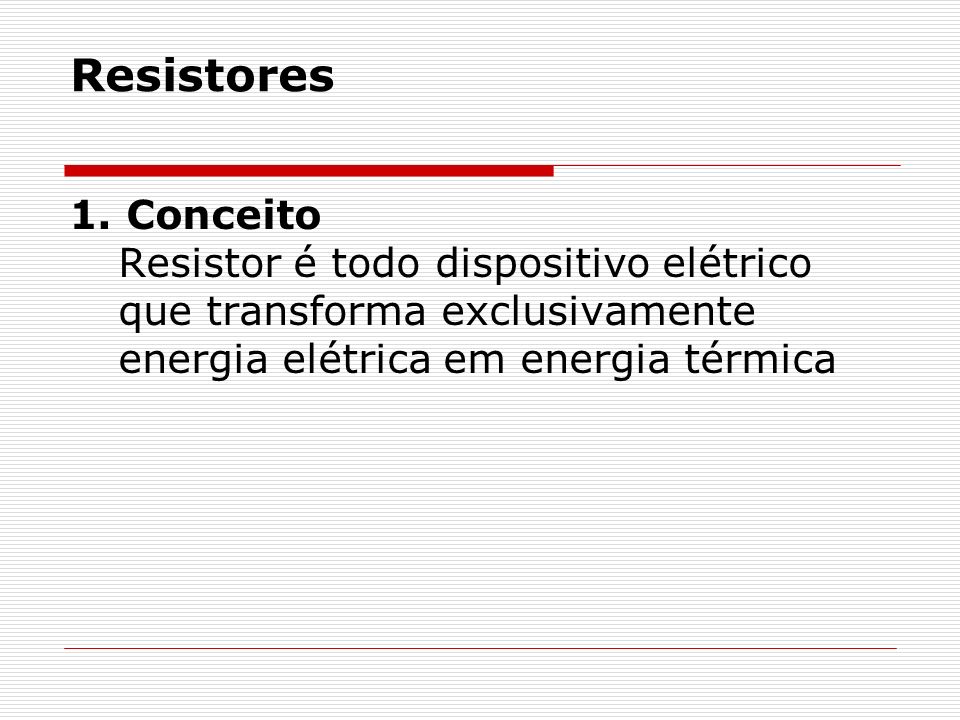 Resistores 1.