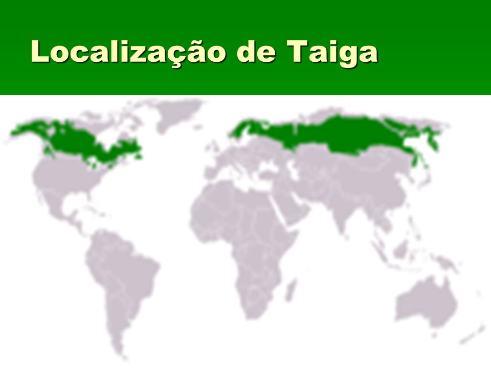 Localização de Taiga