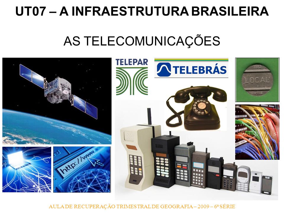 UT07 – A INFRAESTRUTURA BRASILEIRA