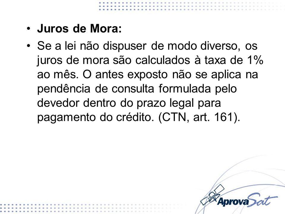 Juros de Mora: