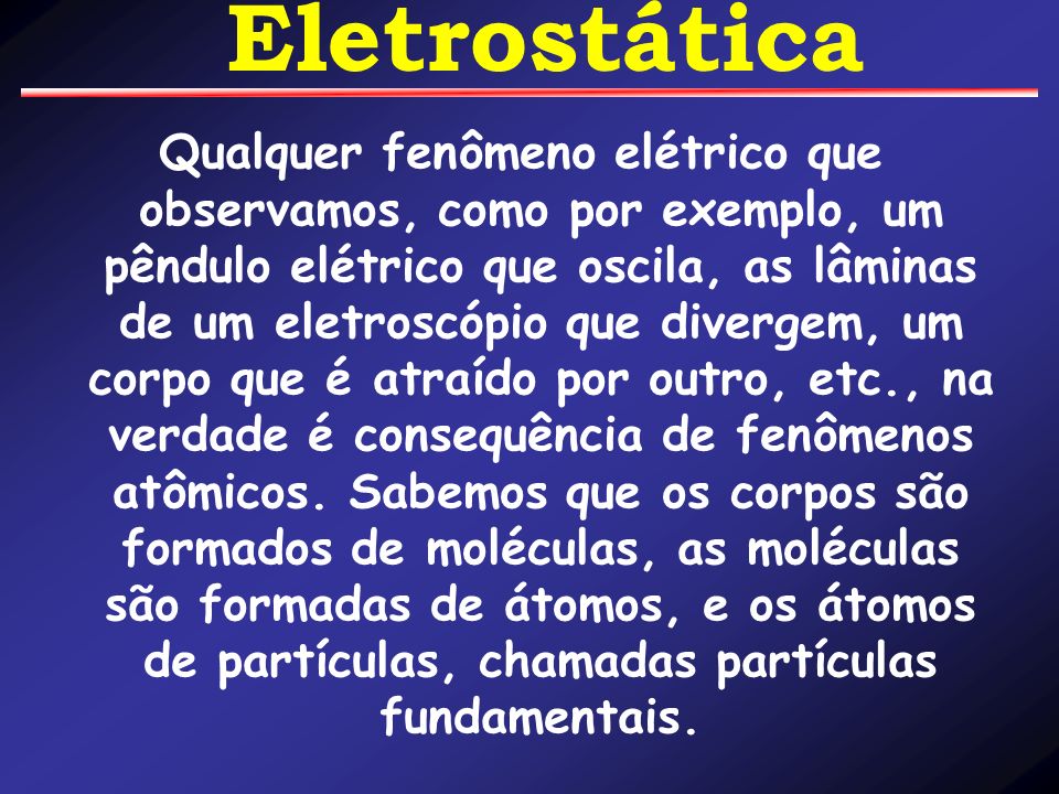 Eletrostática
