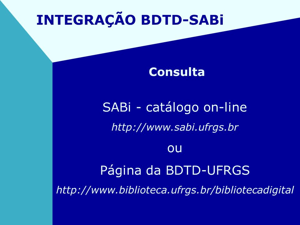 SABi - catálogo on-line