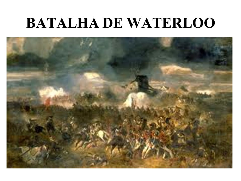 BATALHA DE WATERLOO