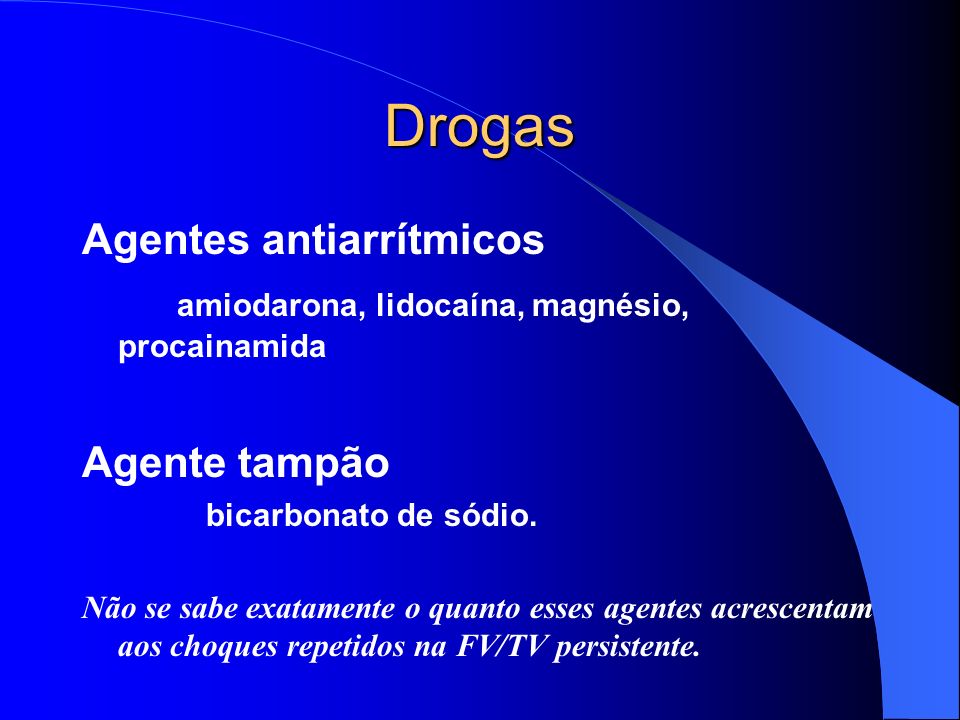 Drogas Agentes antiarrítmicos