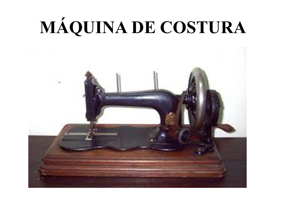 MÁQUINA DE COSTURA