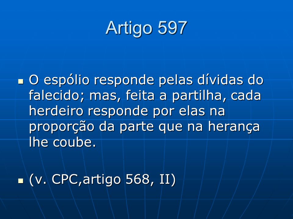 Artigo 597