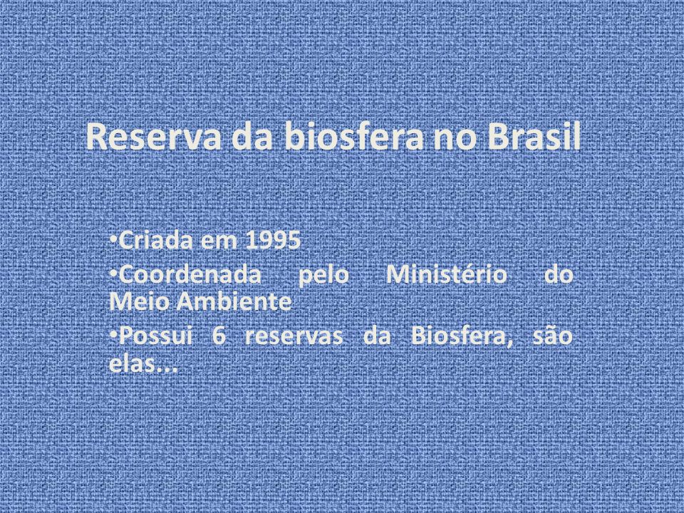 Reserva da biosfera no Brasil