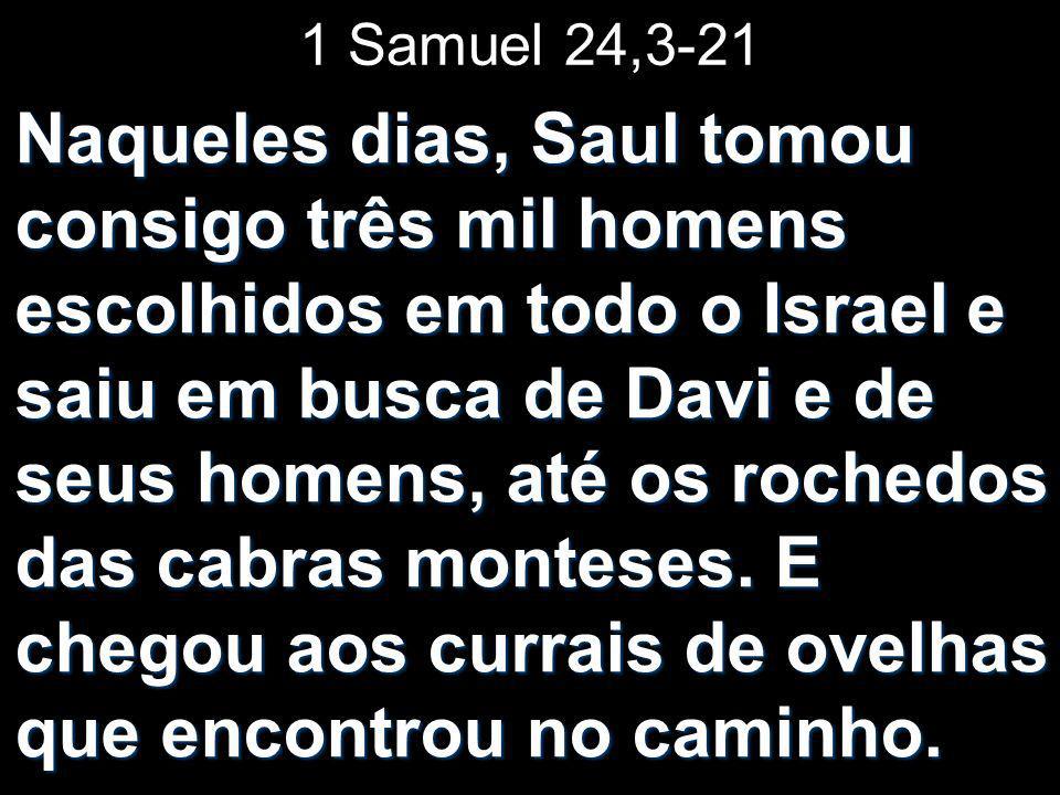 1 Samuel 24,3-21