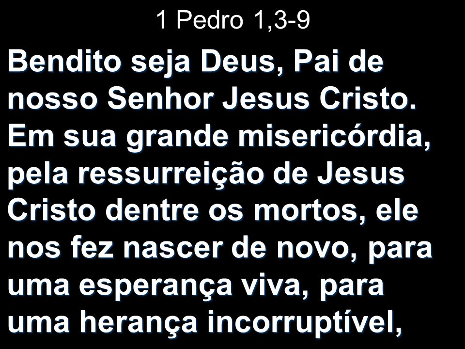 1 Pedro 1,3-9