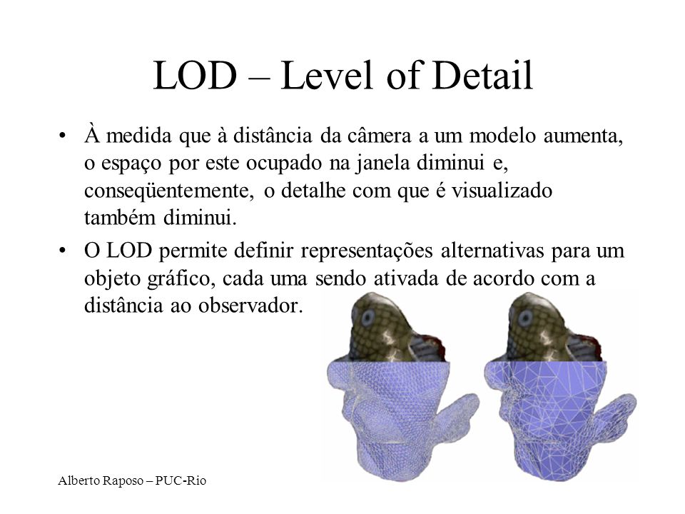 LOD – Level of Detail