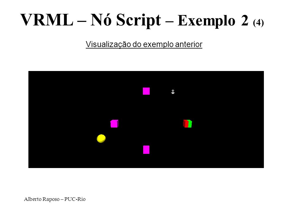 VRML – Nó Script – Exemplo 2 (4)