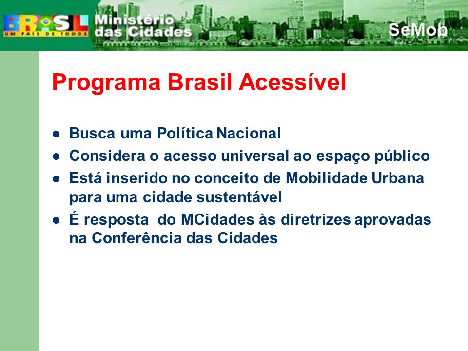 Programa Brasil Acessível