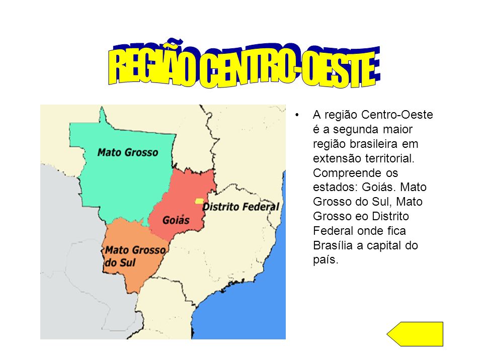 REGIÃO CENTRO-OESTE