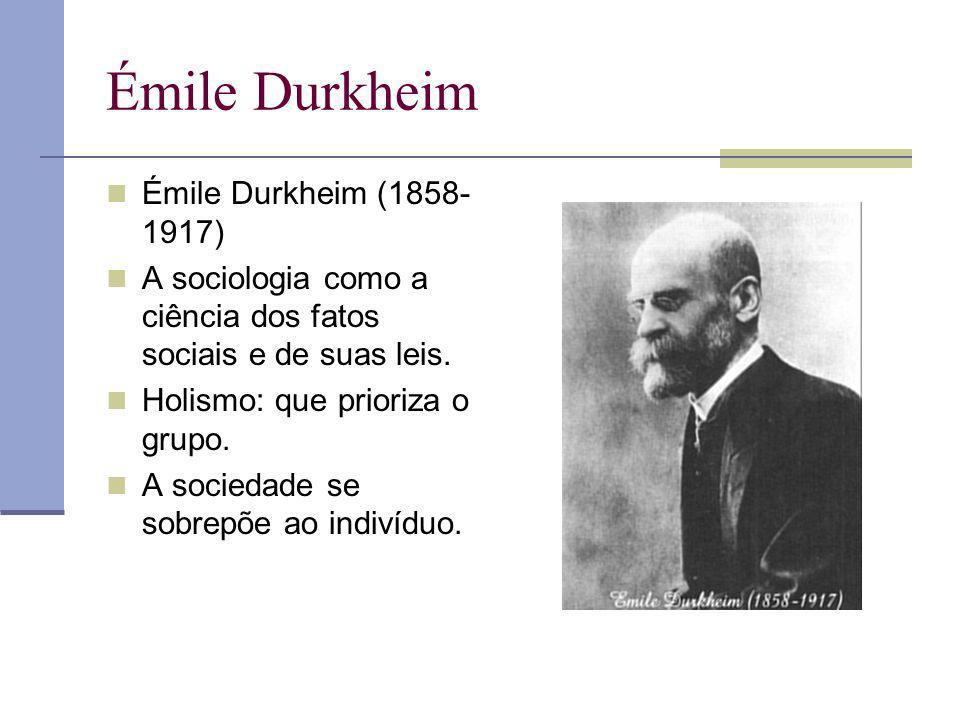 Émile Durkheim Émile Durkheim ( )