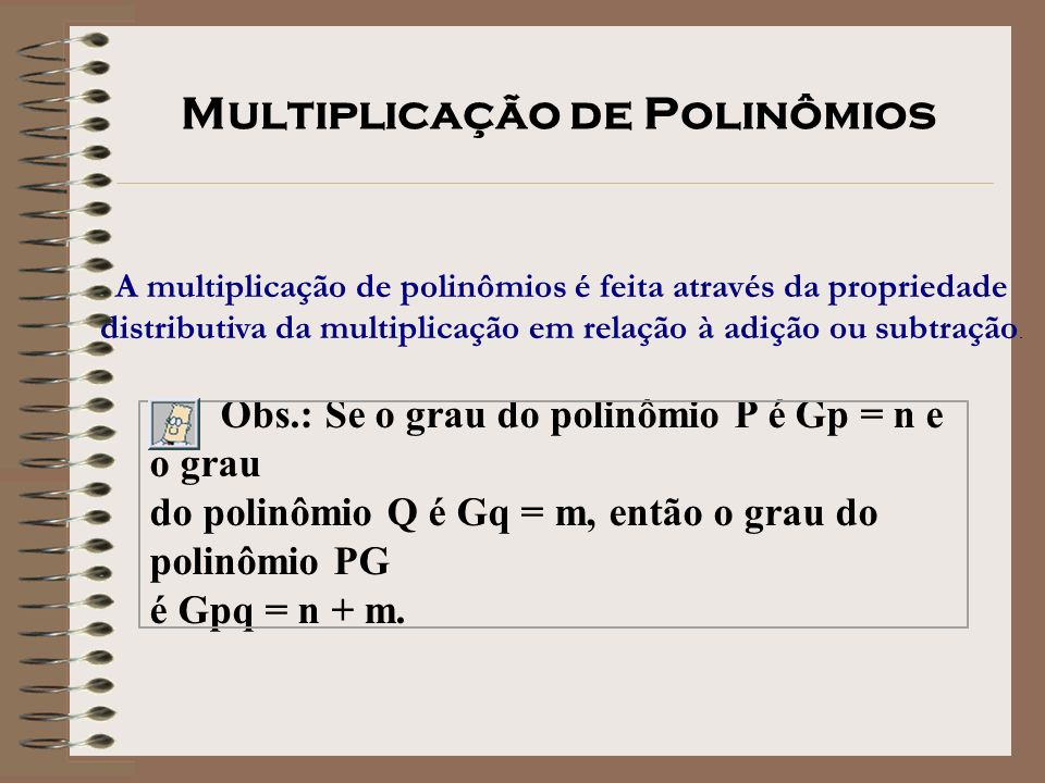 Multiplicação de Polinômios