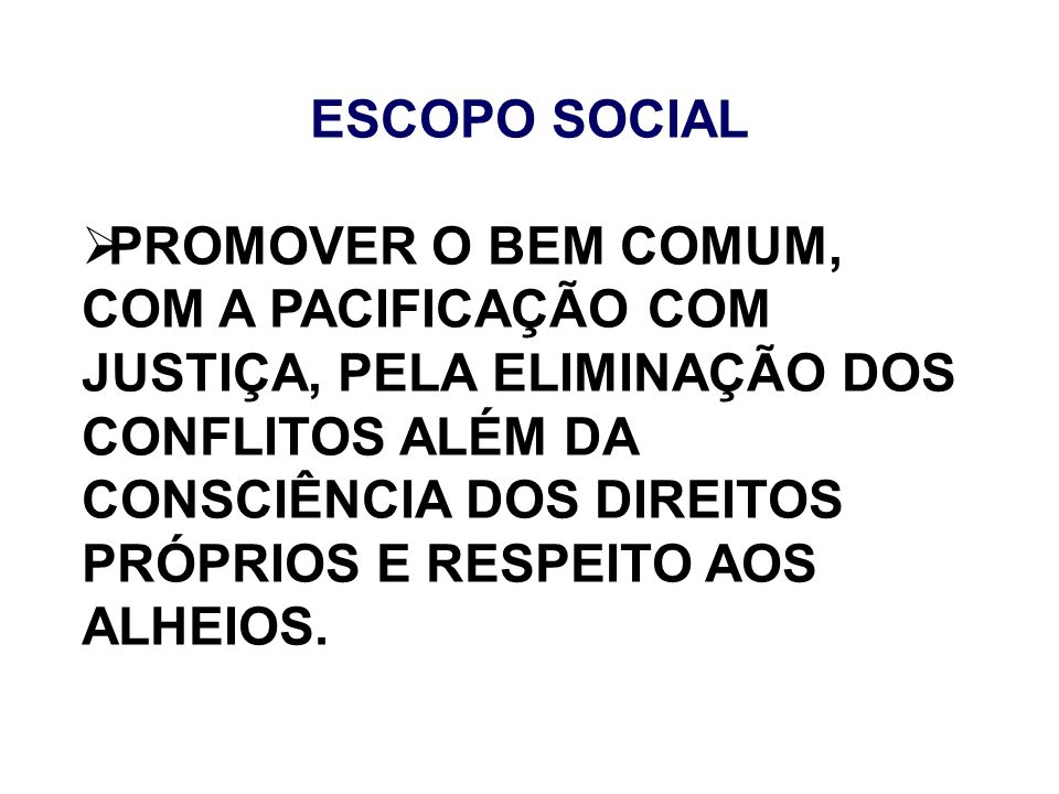 ESCOPO SOCIAL