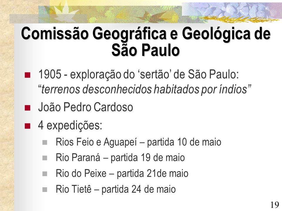 Comissão Geográfica e Geológica de São Paulo