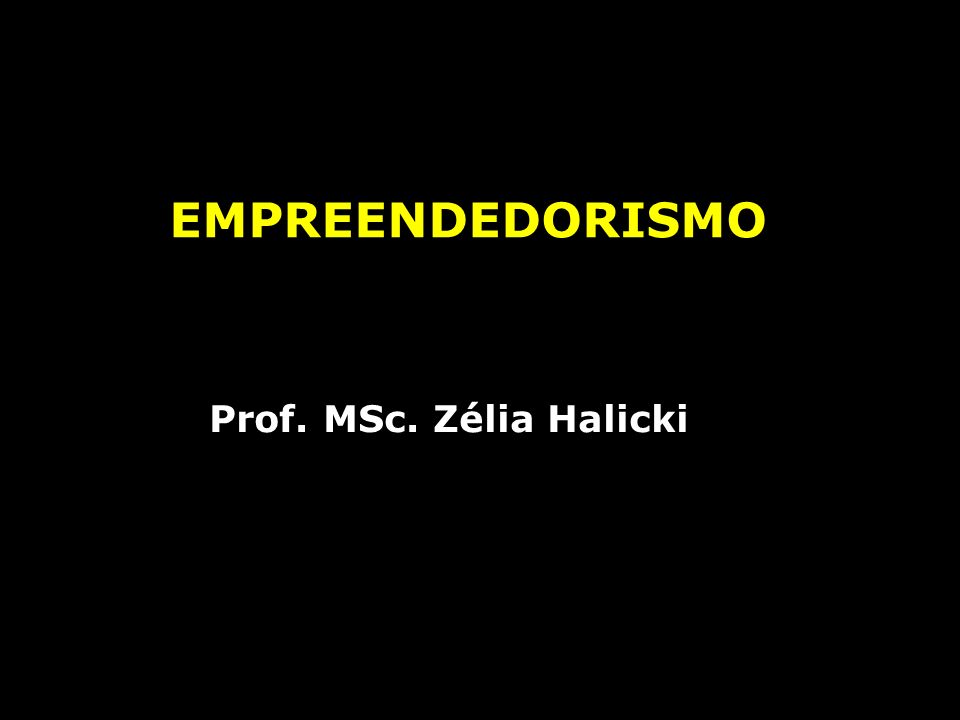 Pós-Graduação - EAD FACINTER Prof. MSc. Zélia Halicki