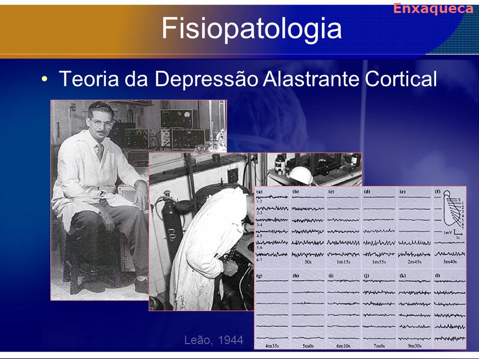 Fisiopatologia Teoria da Depressão Alastrante Cortical Enxaqueca