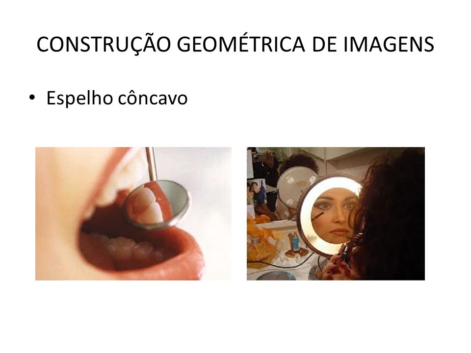 CONSTRUÇÃO GEOMÉTRICA DE IMAGENS